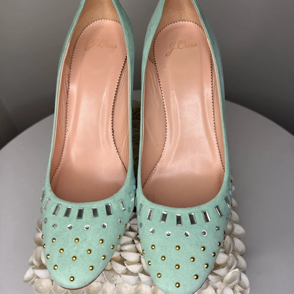 JCrew Mint Heels (size 10.5) - Picture 2 of 5